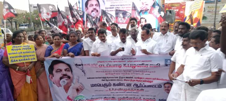தமிழக முதல்வர் ஸ்டாலின் ஒரு தெலுங்கர் தூத்துக்குடியில் முன்னாள் அமைச்சர் எஸ்.பி. சண்முகநாதன் சர்ச்சை பேச்சு!!