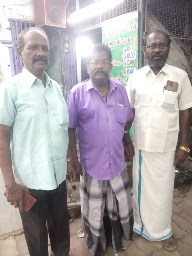 மீண்டும் தாய் கழகத்தில் இணைந்த முன்னாள் மாவட்ட தலைவருக்கு புரட்சி பாரதம் கட்சியின் மாநகர மாவட்ட செயலாளர் மாரிச்செல்வம் வாழ்த்து!!