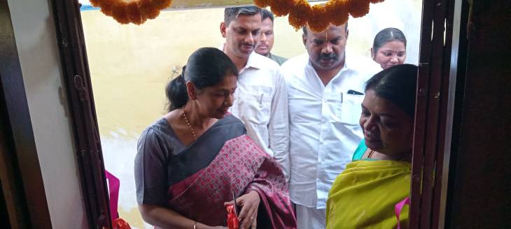 தூத்துக்குடியில் " தோழி " பணிபுரியும் மகளிர்களுக்கான விடுதி - எம்.பி. கனிமொழி கருணாநிதி திறந்து வைத்தார்!!