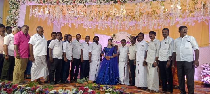 தூத்துக்குடி மாநகராட்சி 3 வது வார்டு கவுன்சிலர் ரெங்கசாமி இல்ல பூப்புனித நீராட்டு விழா - சண்முகையா எம்.எல்.ஏ. நேரில் வாழ்த்து!!