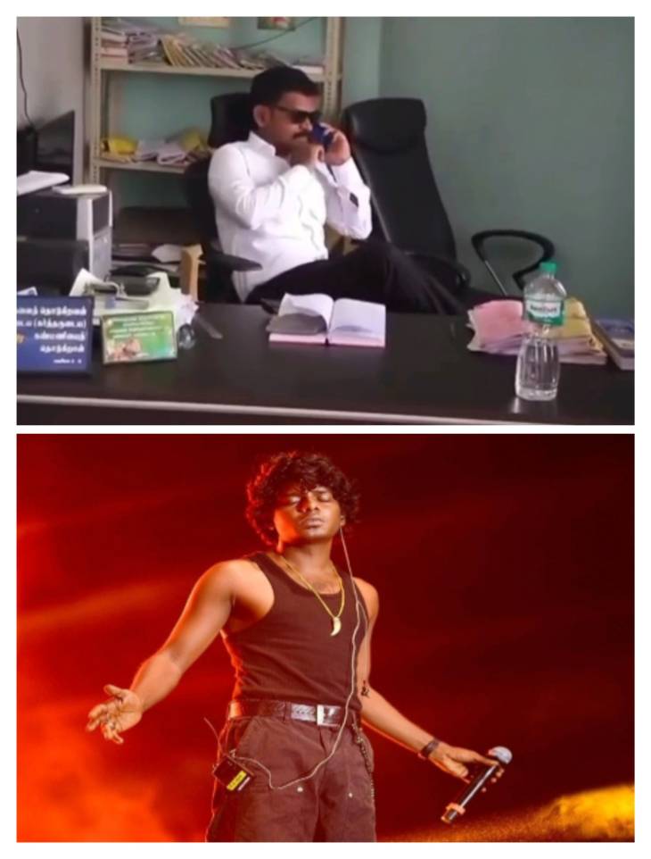 மலையாள ராப் பாடகர் வேடன் பாடல் வரிகளுக்கு இன்ஸ்டாகிராம் மற்றும் சமூக வலைதளங்களில் ரீல்ஸ் செய்து வழக்கறிஞர் ரமேஷ் பாண்டியன் ஆதரவு!!