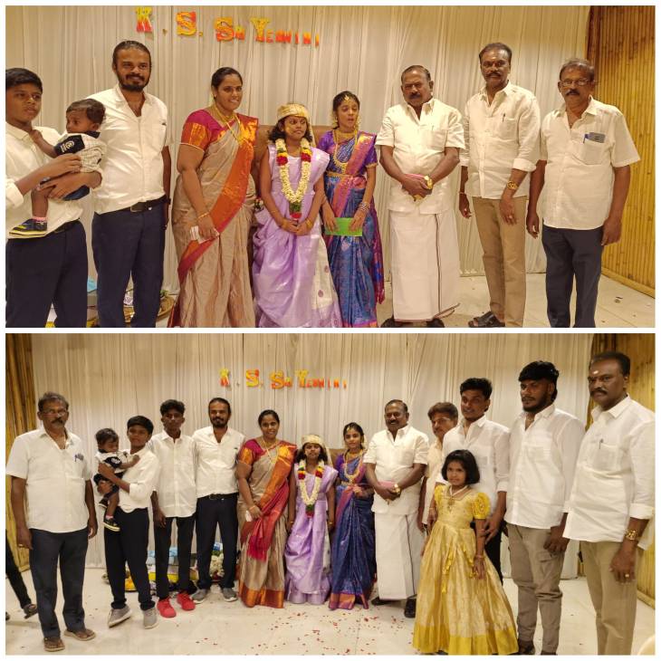 தூத்துக்குடி மாநகராட்சி 30 வது வார்டு அதிமுக நிர்வாகி இல்ல பூப்புனித நீராட்டு விழா - முன்னாள் அமைச்சர் சி.த. செல்லப்பாண்டியன் பங்கேற்பு!!