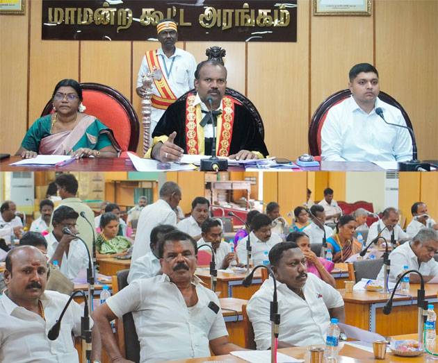 தூத்துக்குடி மாநகராட்சி பகுதியில் எங்கும் மழைநீர் தேங்காது - மேயர் ஜெகன் பொியசாமி தகவல்!!