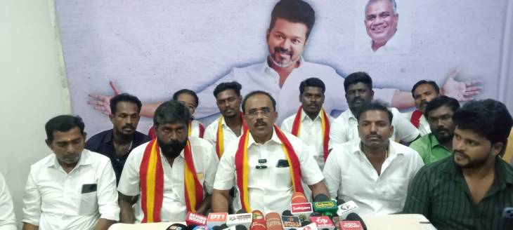தூத்துக்குடியில் தவெக தலைவர் விஜய் குறித்து அமைச்சர்கள் விமர்சனம் - தெற்கு மாவட்ட பொறுப்பாளர் வழக்கறிஞர் பிரைட்டர் பதிலடி!!