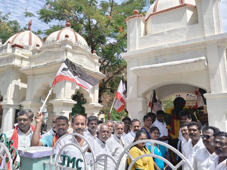 தூத்துக்குடியில் பேரறிஞர் அண்ணாவின் பிறந்தநாளை முன்னிட்டு தூத்துக்குடி மாநகர் மாவட்ட அமமுக சார்பில் மாவட்ட செயலாளர் ஜானியேல் சாலமோன் மணிராஜ் தலைமையில் மாலை அணிவித்து மரியாதை!!