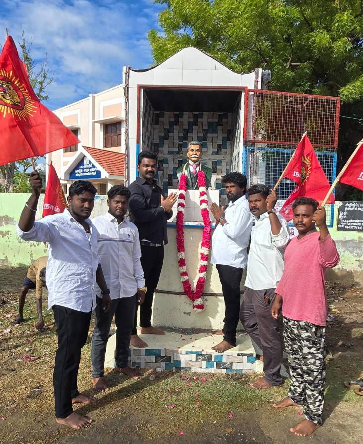 தூத்துக்குடியில் தமிழர் தியாகி இரட்டைமலை சீனிவாசன் நினைவு நாள் – நாம் தமிழர் கட்சி சார்பில் வீரவணக்கம்!!
