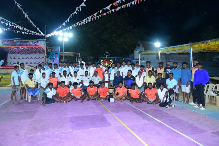 மாப்பிள்ளையூரணியில் பாலஅருண் நினைவாக கபாடி போட்டி – வெற்றி அணிகளுக்கு பரிசுகள் வழங்கப்பட்டன!!
