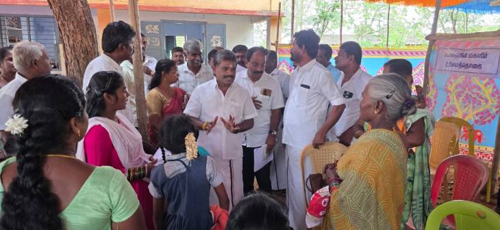 ஒட்டப்பிடாரம் எம்எல்ஏ எம்.சி. சண்முகையா முன்னிலையில் “உங்களுடன் ஸ்டாலின்” சிறப்பு முகாம்!!
