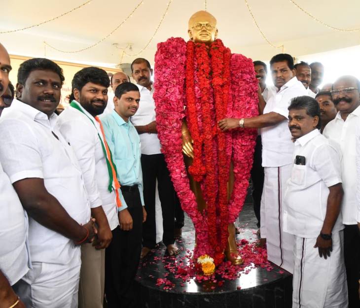 வீரபாண்டியபட்டினத்தில் பத்மஸ்ரீ டாக்டர் பா. சிவந்தி ஆதித்தனார் 90-வது பிறந்தநாள் விழா – அமைச்சர் அனிதா ஆர். ராதாகிருஷ்ணன் உள்ளிட்டோர் மரியாதை!!