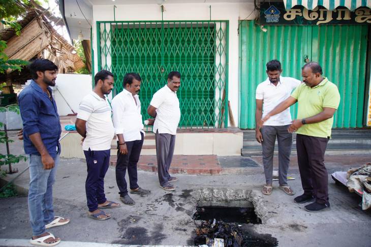 தூத்துக்குடி கிழக்கு மண்டலத்தில் வடிகால் தூர்வாரும் பணிகளை மேயர் ஜெகன் பெரியசாமி ஆய்வு!!
