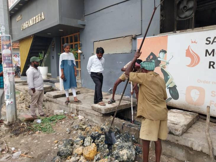 தூத்துக்குடியில் விதிமுறைகளை மீறிய ஹோட்டலுக்கு ரூ.25 ஆயிரம் அபராதம் – மழைநீர் தேக்கம் காரணமாக மீறல் வெளிச்சம்!!
