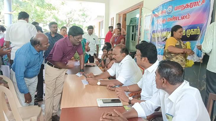 “மனுக்களுக்கு தீர்வே எங்கள் பணி!” — குறைதீர்க்கும் முகாமில் மேயர் ஜெகன் பெரியசாமி உறுதி!!

