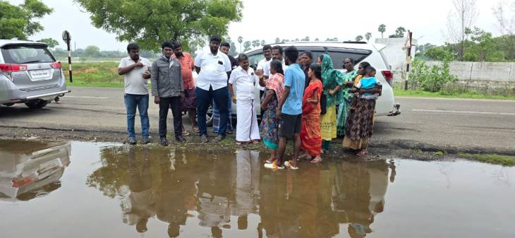 தூத்துக்குடி ஜன்னத்துள் நகரில் மழைநீர் பிரச்சினைக்கு உடனடி தீர்வு – எம்.சி. சண்முகையா MLA நேரில் ஆய்வு!!