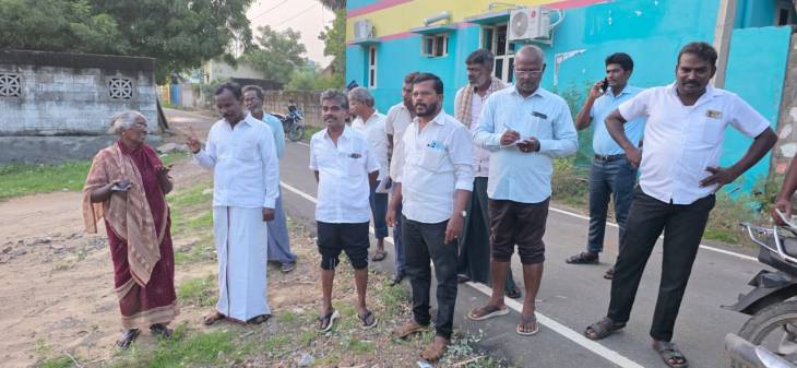 தொடர் மழையால் பாதிக்கப்பட்ட பகுதிகளில் உடனடி நடவடிக்கை – சண்முகையா எம்எல்ஏ நேரில் ஆய்வு!!
