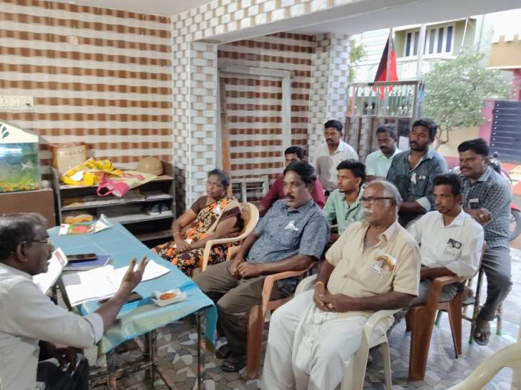 “2026 தேர்தலில் வேடதாங்கல் அரசியலுக்கு பாடம்: தூத்துக்குடி 20வது வார்டு திமுக ஆலோசனை கூட்டத்தில் தீர்மானம்”