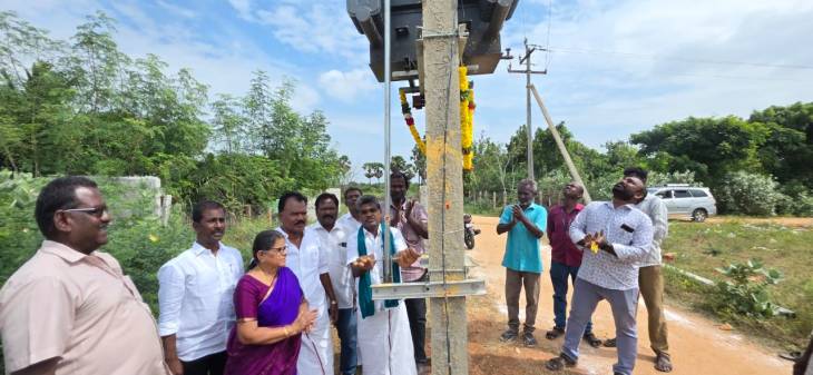எம்.சி.சண்முகையா எம்எல்ஏ முயற்சியில் பண்டாரம்பட்டியில் மின்அழுத்தப் பிரச்சினைக்கு தீர்வு!!