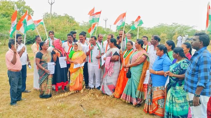 மகாத்மா காந்தி தேசிய ஊரக வேலை உறுதி திட்ட பயனாளர்களுடன் தூத்துக்குடி மாநகர் மாவட்ட காங்கிரஸ் கலந்துரையாடல்!!