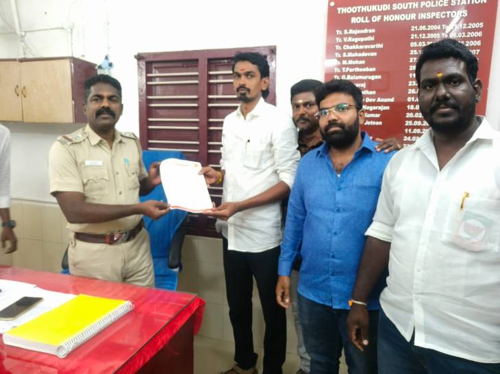 “வி.வி.டி. சிக்னல் மேடைச் சுடர்: மேயர் பேச்சுக்கு பாஜக கடும் கண்டனம் – காவல் நிலையத்தில் புகார்”