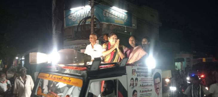 “வார்டு தோறும் வாக்கு வேட்டை” – தூத்துக்குடியில் கீதா ஜீவன் தீவிர பிரச்சாரம்!!