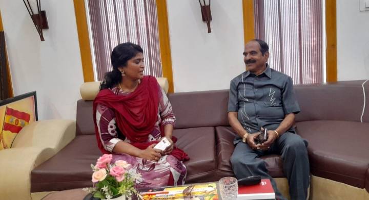 தவெக முன்னாள் நிர்வாகி அஜிதா ஆக்னல் திமுகவில் இணைவு – ராஜா ஸ்டாலின் வாழ்த்து!!