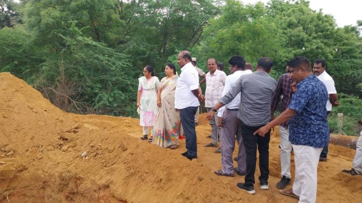 “தூத்துக்குடியில் சீரான குடிநீர் விநியோகத்திற்கு வல்லநாடு ஏற்று நிலையத்தில் மேயர் ஜெகன் பெரியசாமி ஆய்வு”