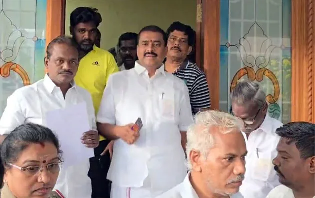 முதல்வர் விஜய் குறித்து சர்ச்சை பேச்சு: விளாத்திகுளம் திமுக எம்எல்ஏ மார்க்கண்டேயன் கைது – விளாத்திகுளத்தில் பலத்த போலீஸ் பாதுகாப்பு!!