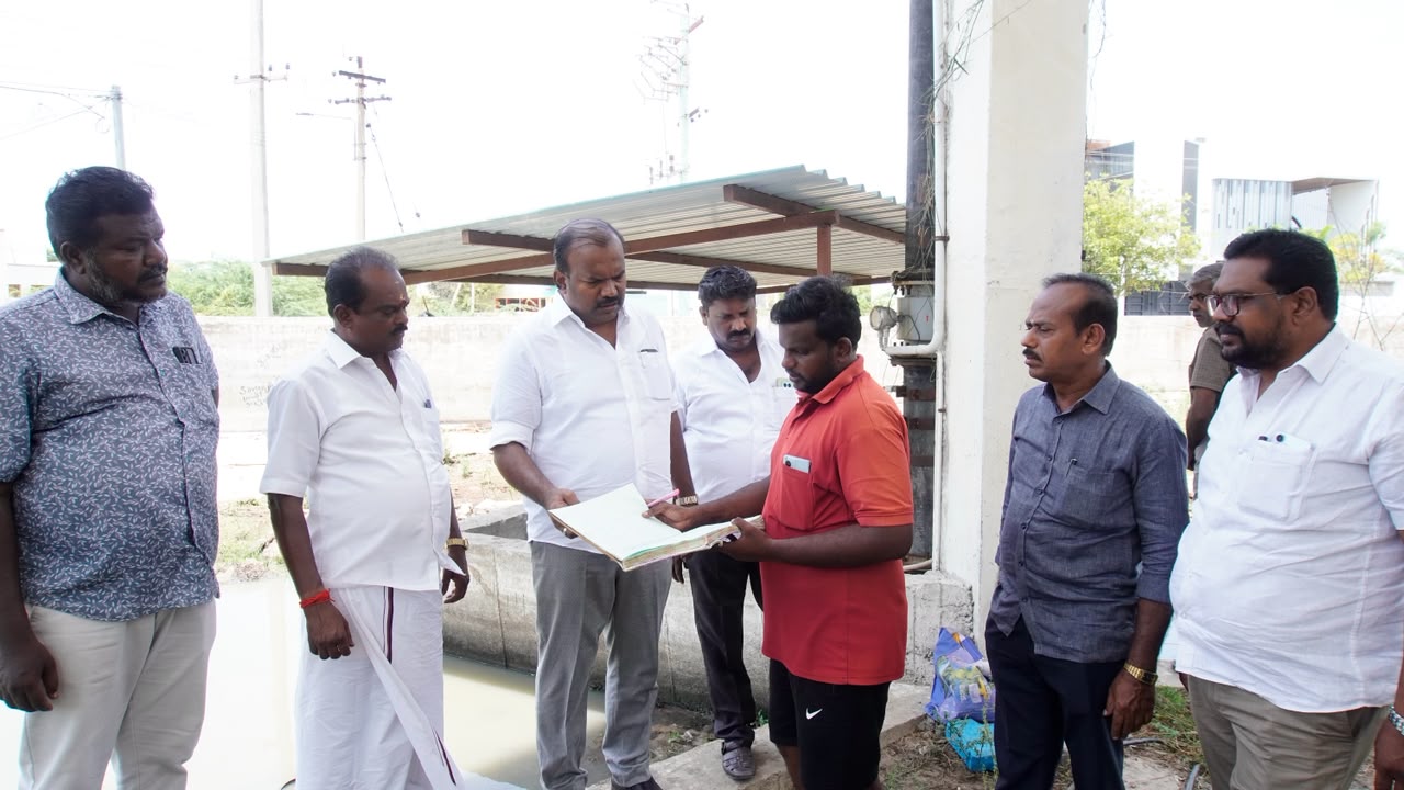 35 நீர்தேக்க தொட்டிகள் கண்காணிப்பு: குடிநீர் தட்டுப்பாடின்றி வழங்க நடவடிக்கை – மேயர் ஜெகன் பெரியசாமி!!