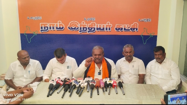 “திமுக ஊழலால் தான் ஆட்சி மாற்றம்” என்.பி. ராஜா பரபரப்பு பேச்சு!!