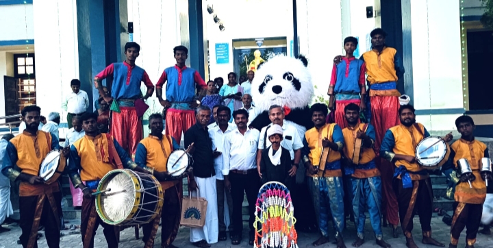 அரசு இசைப்பள்ளியில் நாட்டுப்புறக் கலைப் பயிற்சி: மாணவர் சேர்க்கை தீவிரம்!!
